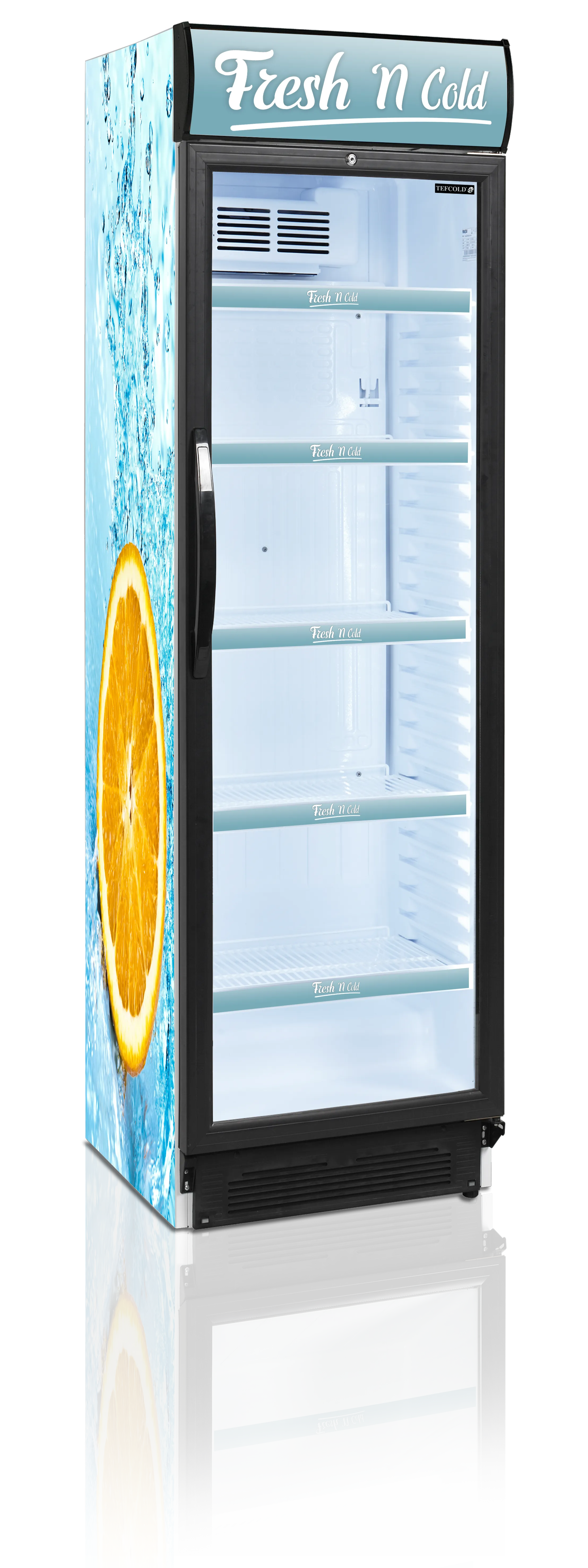 Flaskkyl  CEV425CP LED, 358 liter, Tefcold - 5