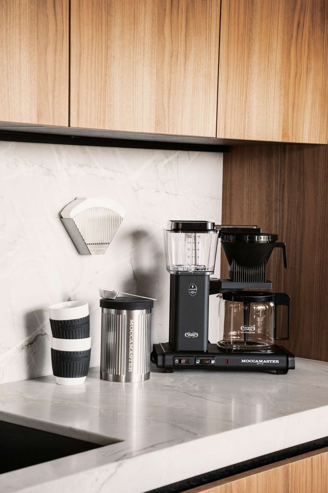 Moccamaster - Premium filterställ till 1x4 pappersfilter - 5
