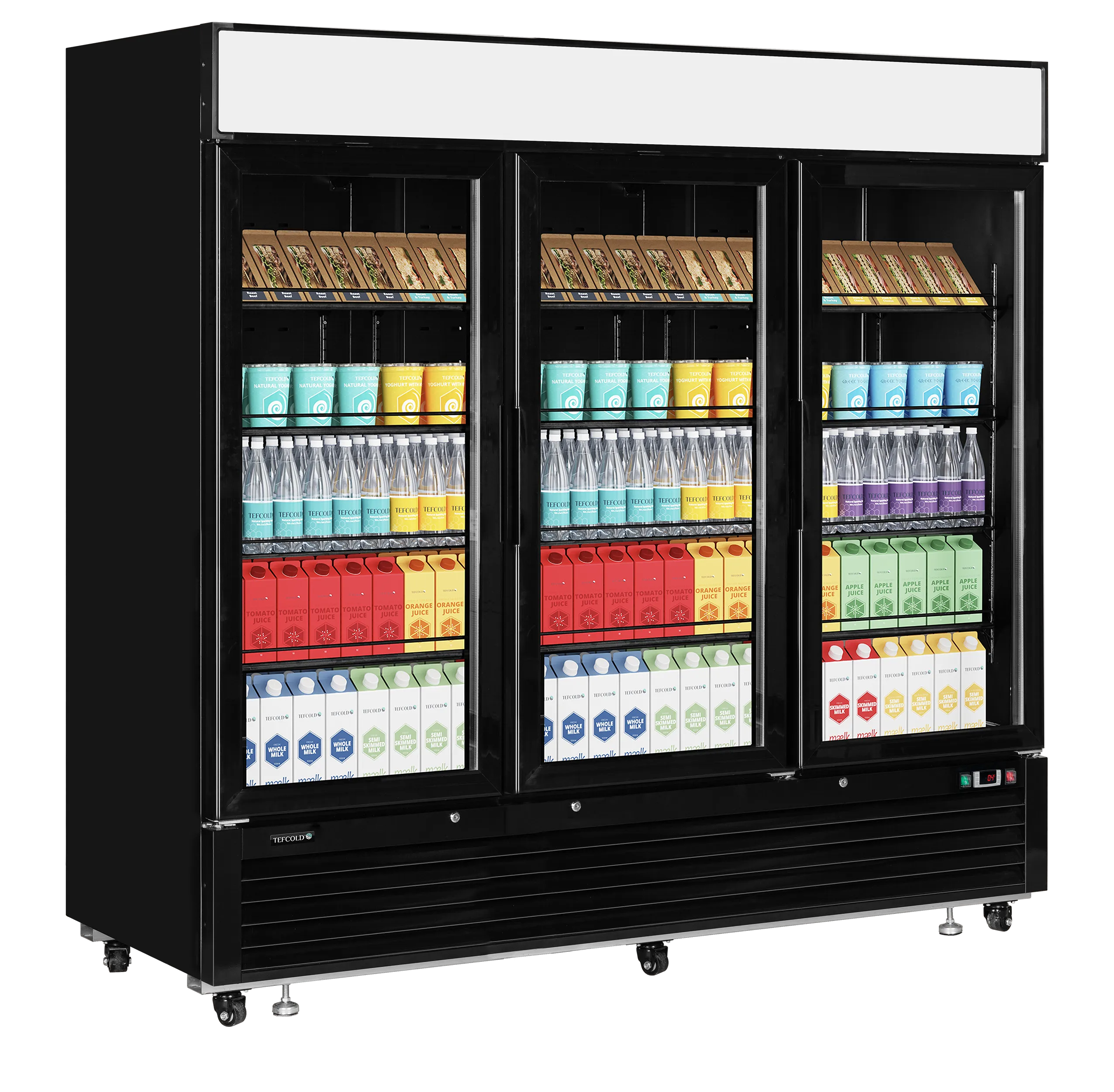Displaykyl LGC7500B, 2050 liter, Tefcold - 2