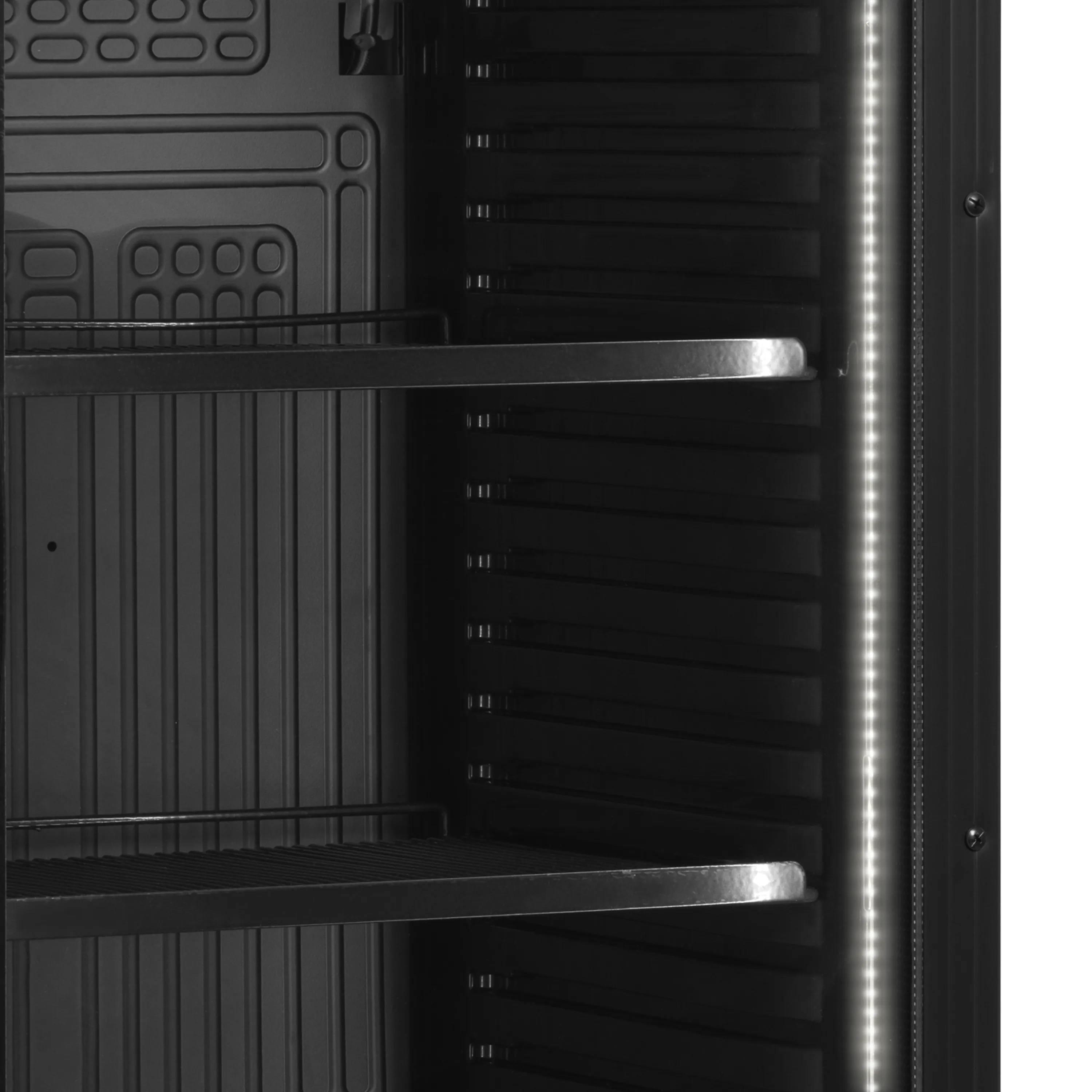 Flaskkyl  CEV425 BLACK, H/V hängd, 358 liter, Tefcold - 7