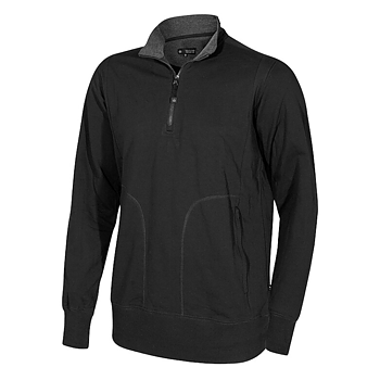 Tröja, half zip. Unisex.