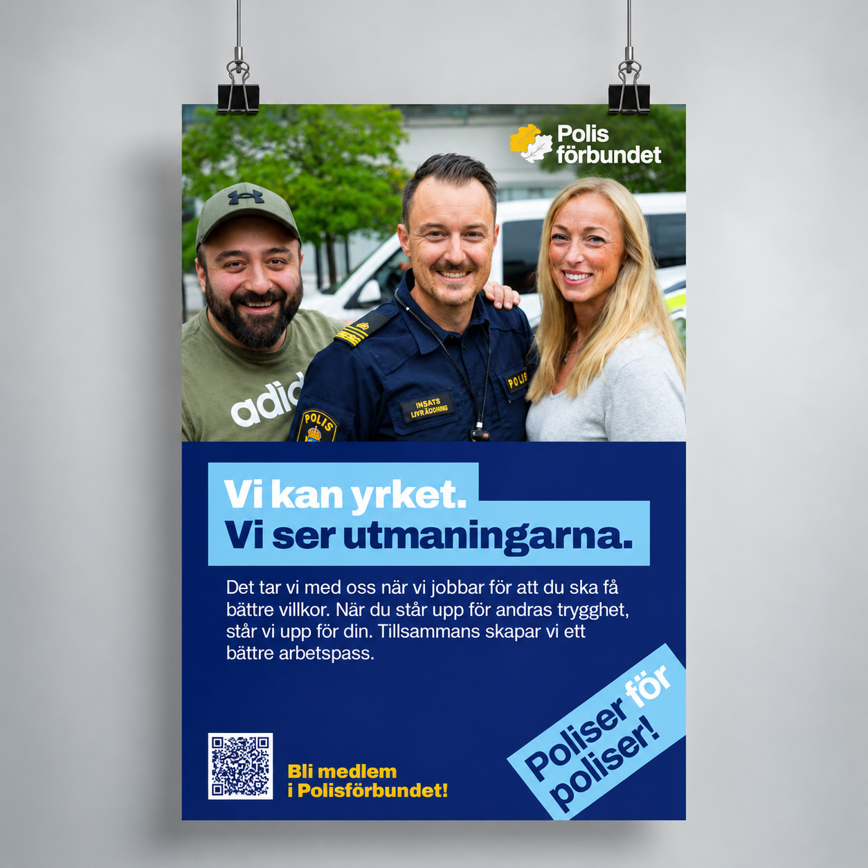 Poster A3 - Vi kan yrket