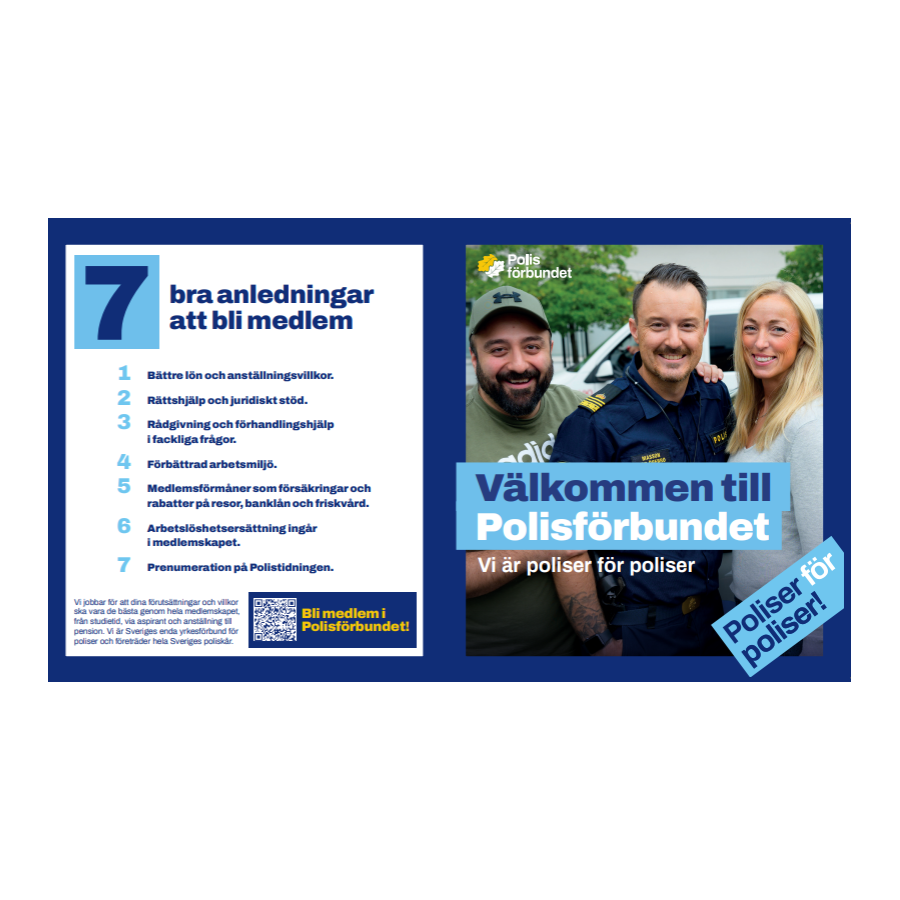 6 sidig folder - Välkommen till Polisförbundet - 2