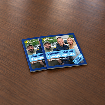 6 sidig folder - Välkommen till Polisförbundet
