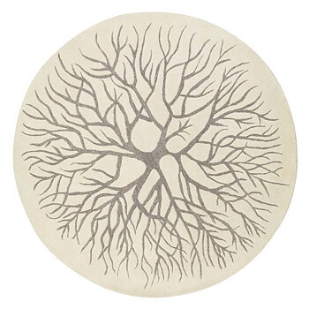 Bird Nest Matta ø220 (White) - I lager  - Kateha