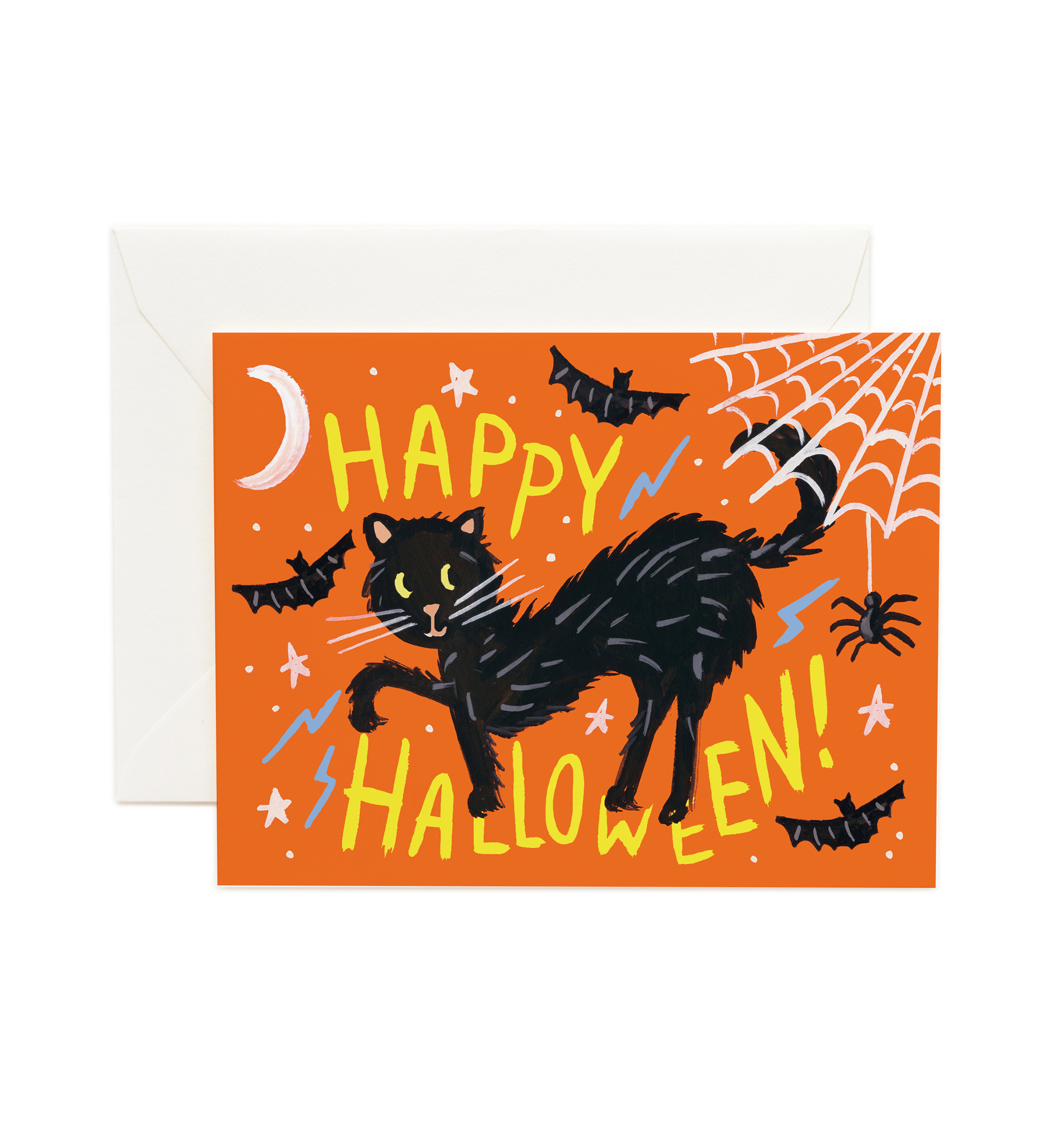 Scratchy Halloween Card