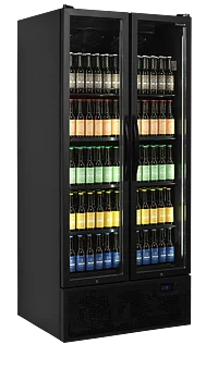 Displaykyl FS890H BLACK, 707 liter, Tefcold
