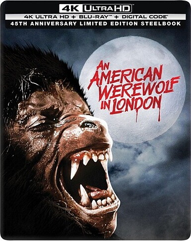 American Werewolf In London - 45th Anniversary Limited Edition Steelbook (BLU-RAY 4K ULTRA HD + BLU-RAY)