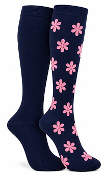 2-Pack Sthlm Sock co. Stödstrumpor Blommor