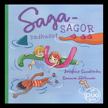 SAGA-SAGOR BADHUSET - pixiböcker - P71 - 17