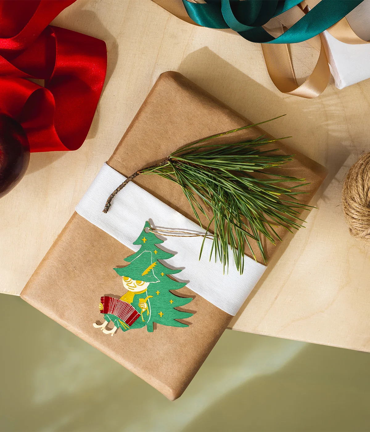 Moomin Hanging Tree Ornament - Snufkin - 2