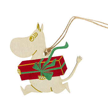 Moomin Hanging Tree Ornament - Moomintroll