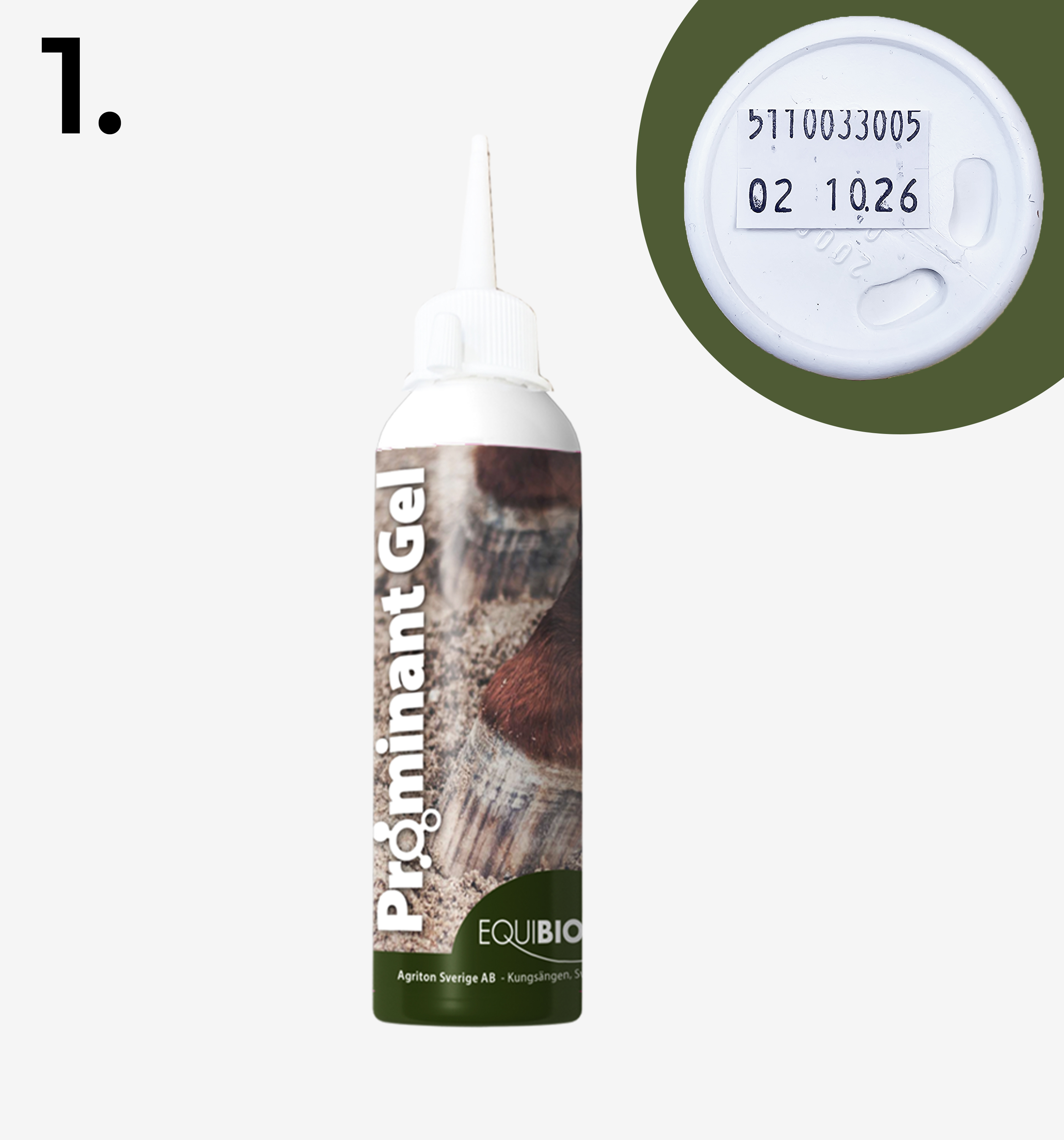 Equibiome - Prominant Gel 200ml (FYNDVARA, UTGÅNGET DATUM) - 2