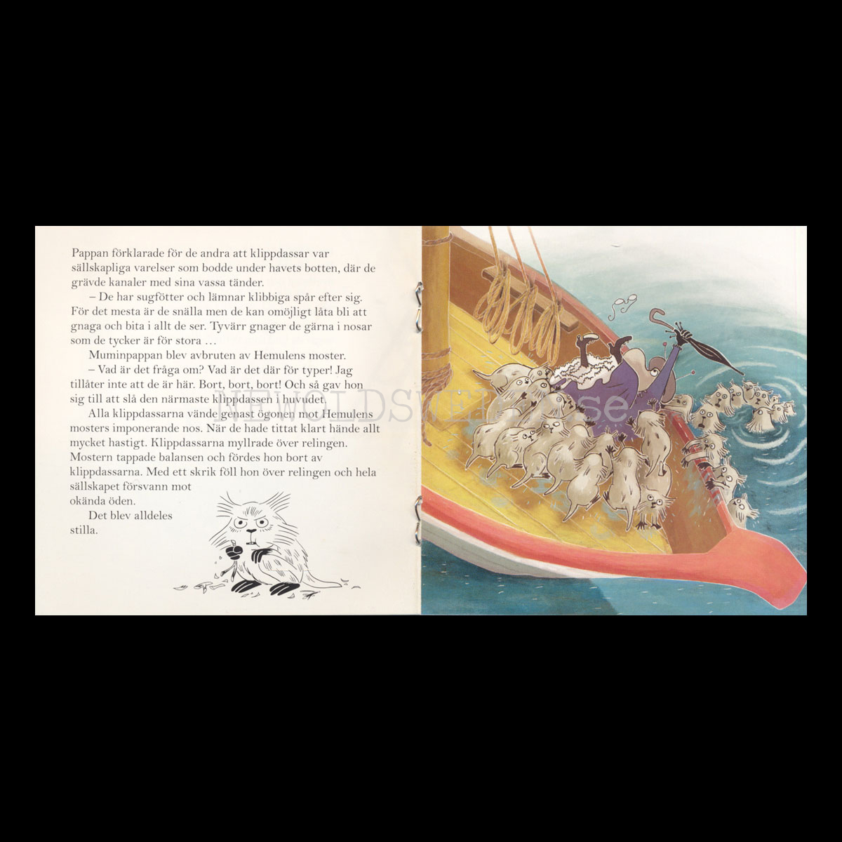 MUMINTROLLEN OCH HAVSORKESTERN MOOMIN pixiböcker - P99 - 8 - 2