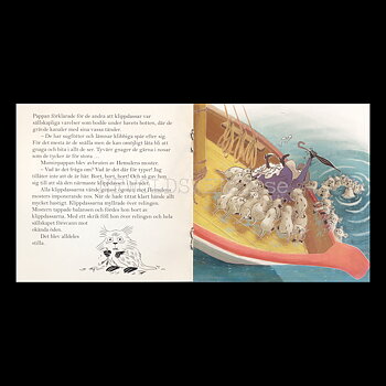 MUMINTROLLEN OCH HAVSORKESTERN MOOMIN pixiböcker - P99 - 8