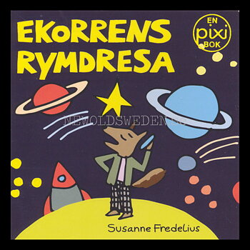 EKORRENS RYMDRESA pixiböcker - P68 - 10