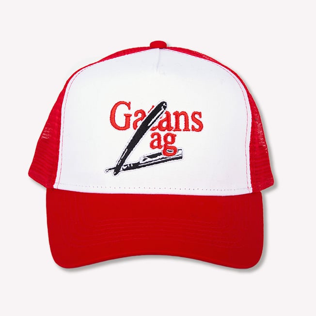 Gatans Lag - Truckerkeps (röd/vit)