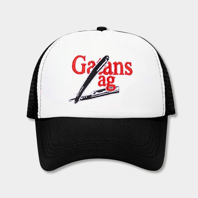 Gatans Lag - Truckerkeps (svart/vit)