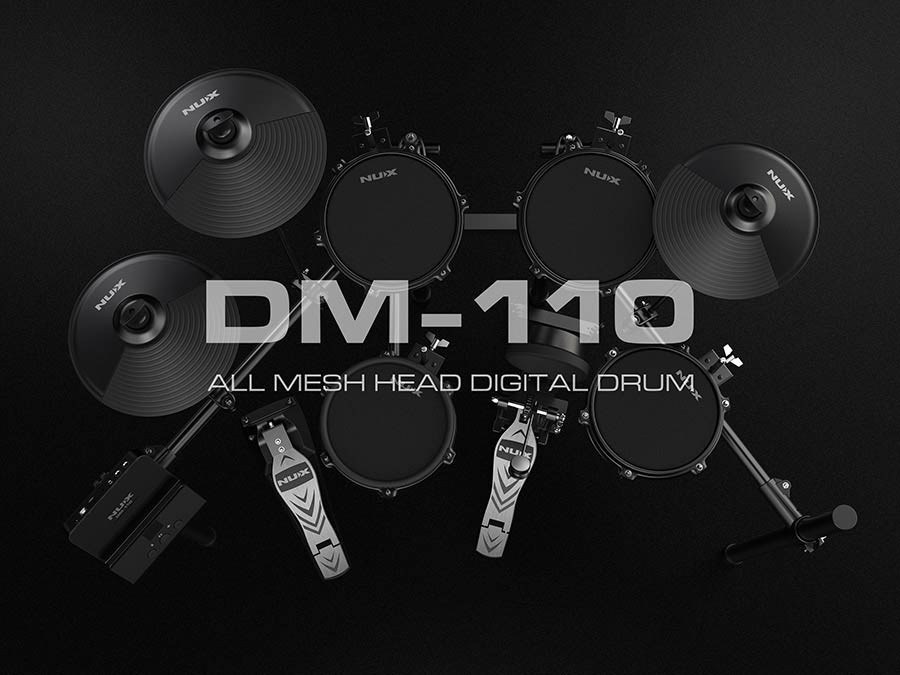 DM-110 |NUX all mesh head digital drum kit - 11