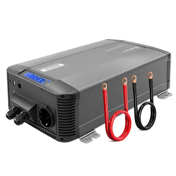 Omformare/Inverter 12V till 230V - 3000/6000W - Ren sinus - QOLTEC - 7