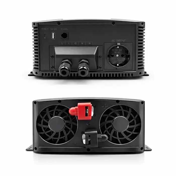 Omformare/Inverter 12V till 230V - 3000/6000W - Ren sinus - QOLTEC - 13