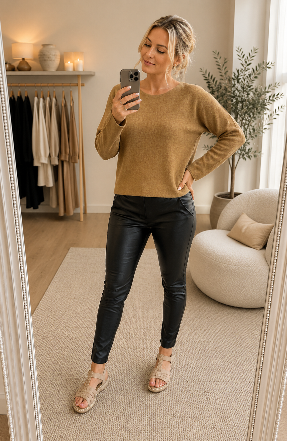 Luxe Sweater - Camel - Jörlevik