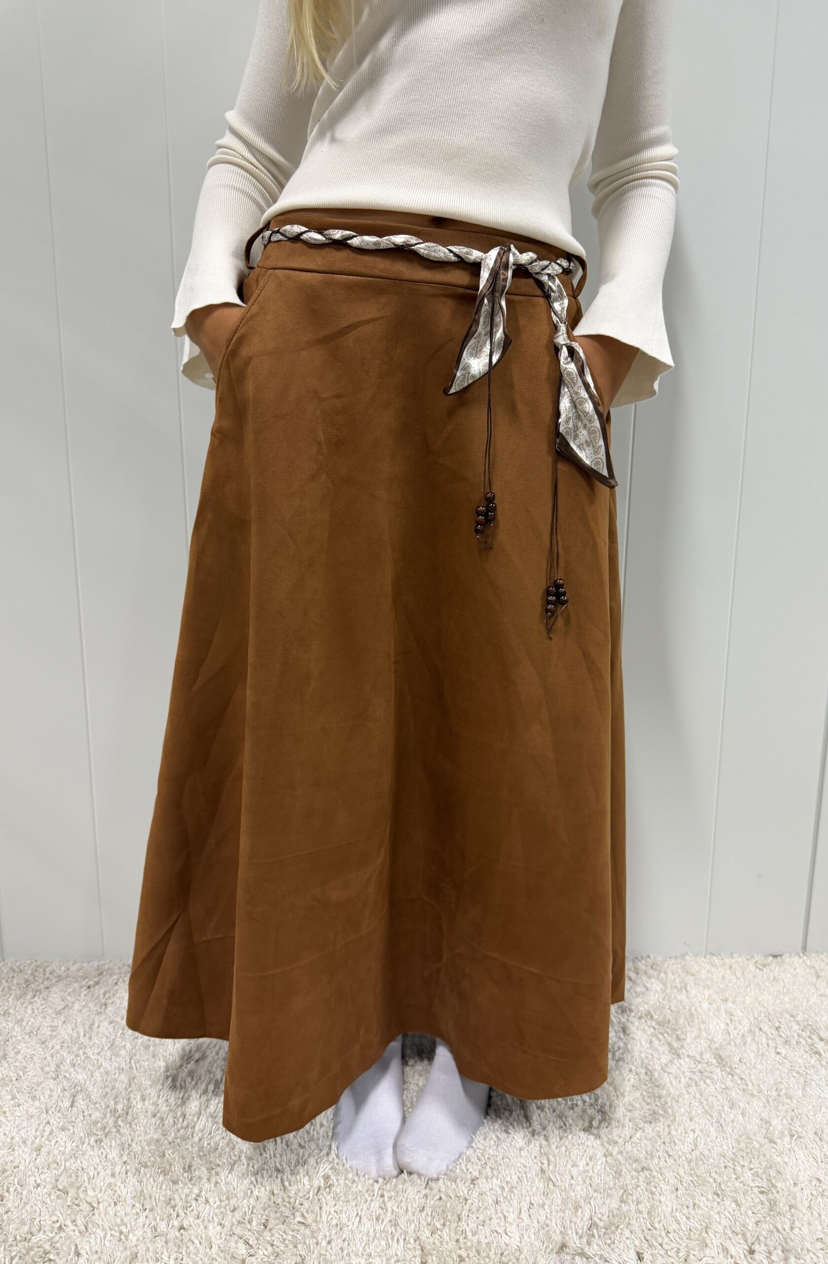 Penny Skirt - Camel - Jörlevik