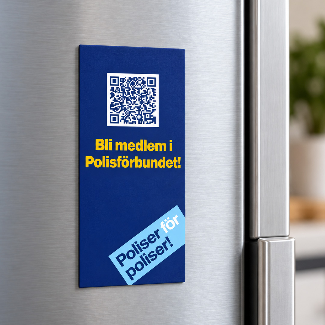 Stor kylskåpsmagnet