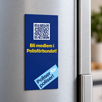 Stor kylskåpsmagnet