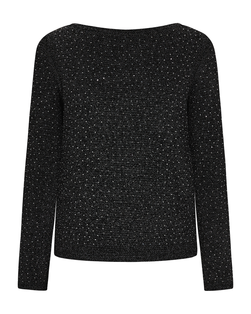 Viska blouse - Black/silver - 2