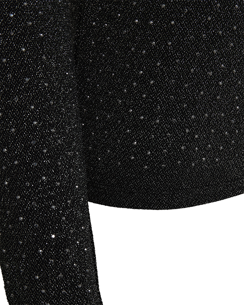 Viska blouse - Black/silver - 3