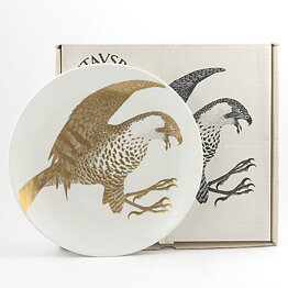 Paul Hoff (Endangered Species 1976) Peregrine Falcon Collectors Wall Plate 25 cm <with Box> [Sample Images]