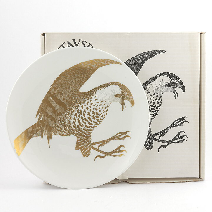 Paul Hoff (Endangered Species 1976) Peregrine Falcon Collectors Wall Plate 25 cm <with Box> [Sample Images]
