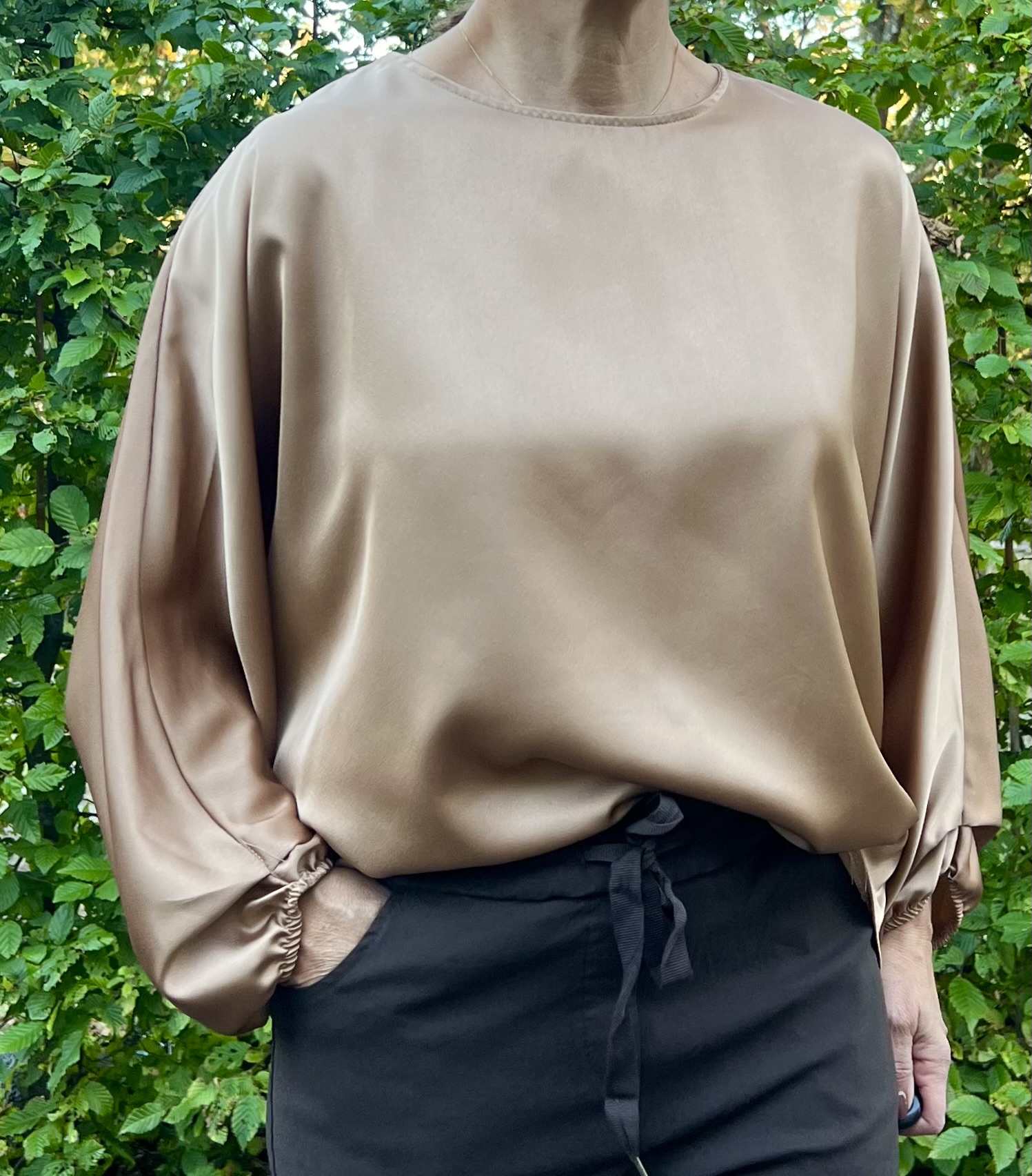 Train of Trend Blus Champagne