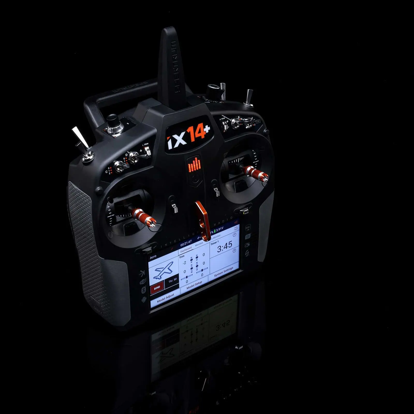 Spektrum iX14+ SPMR14010EU 20-kanalers DSMX-sändare (endast sändare) - 7