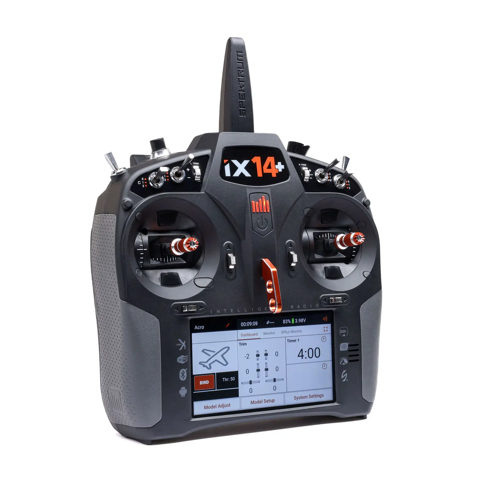 Spektrum iX14+ SPMR14010EU 20-kanalers DSMX-sändare (endast sändare) - 9
