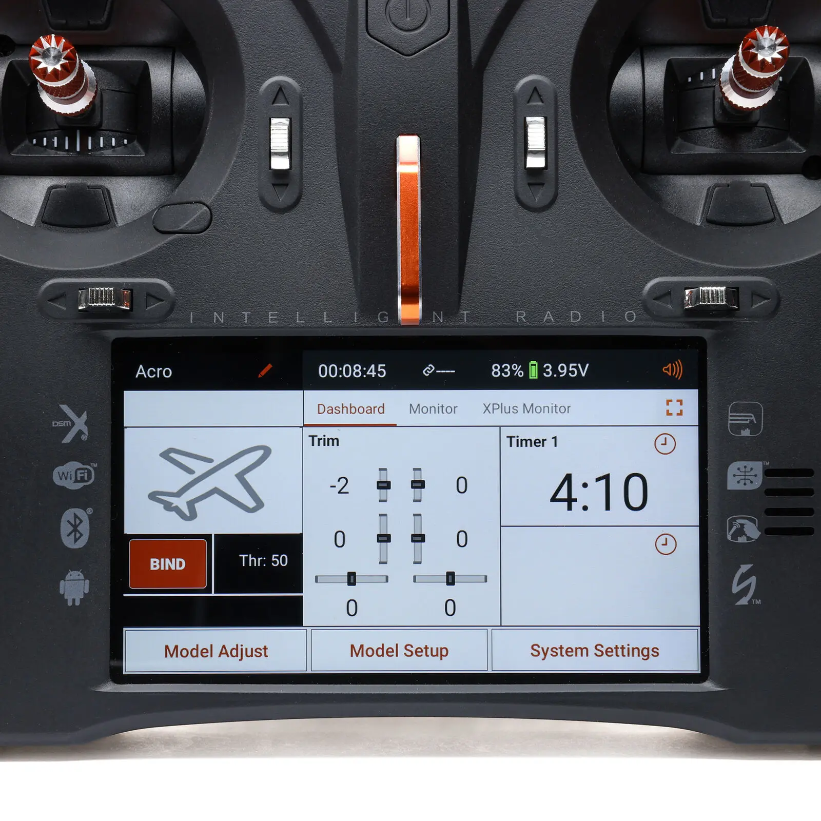 Spektrum iX14+ SPMR14010EU 20-kanalers DSMX-sändare (endast sändare) - 16