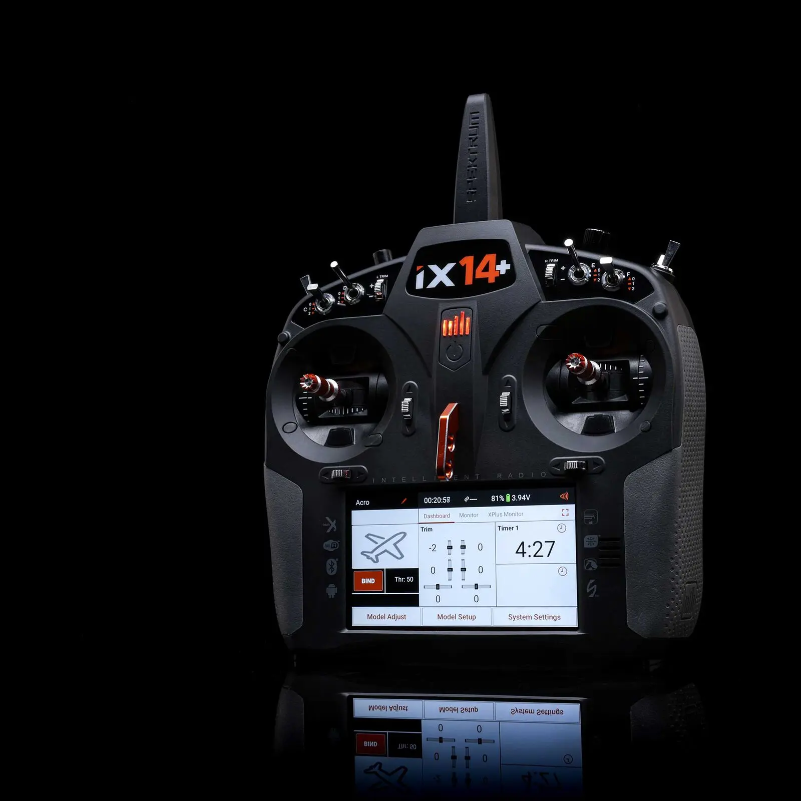 Spektrum iX14+ SPMR14010EU 20-kanalers DSMX-sändare (endast sändare) - 3