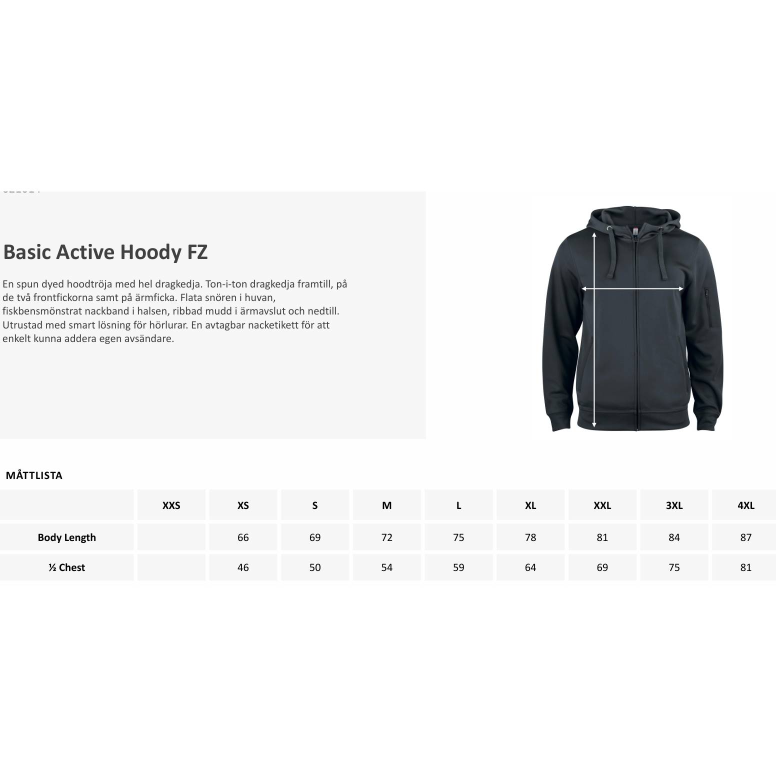 Active Hood Herr - TRYCK - 3