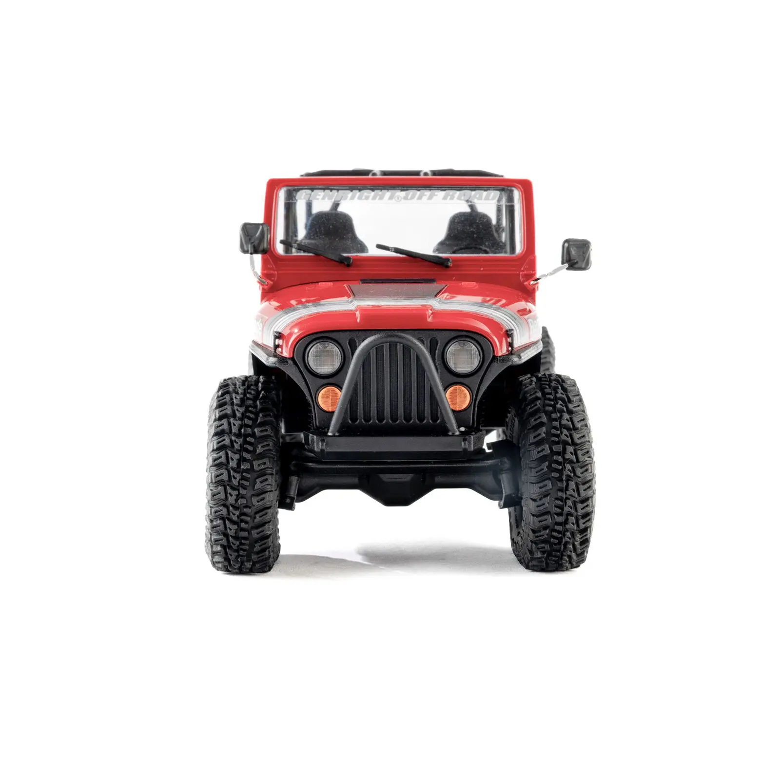 Axial 1/30 SCX30 Jeep CJ-7 GenRight 4X4 RTR Rock Crawler med borstad motor (batteri och laddare ingår), röd - 5