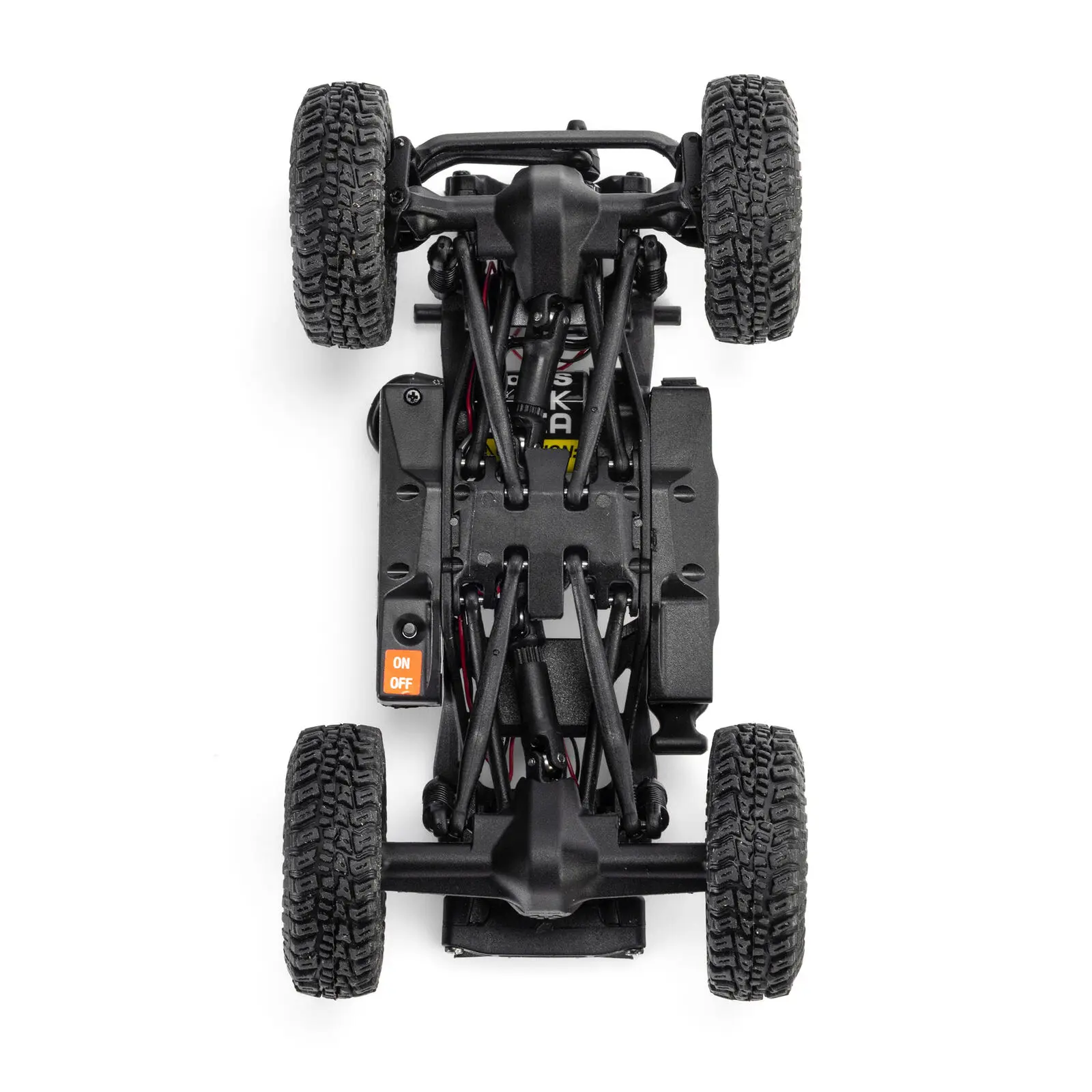 Axial 1/30 SCX30 Jeep CJ-7 GenRight 4X4 RTR Rock Crawler med borstad motor (batteri och laddare ingår), röd - 16