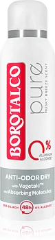 Borotalco Pure Deodorantspray – utan aluminiumsalter 150ml