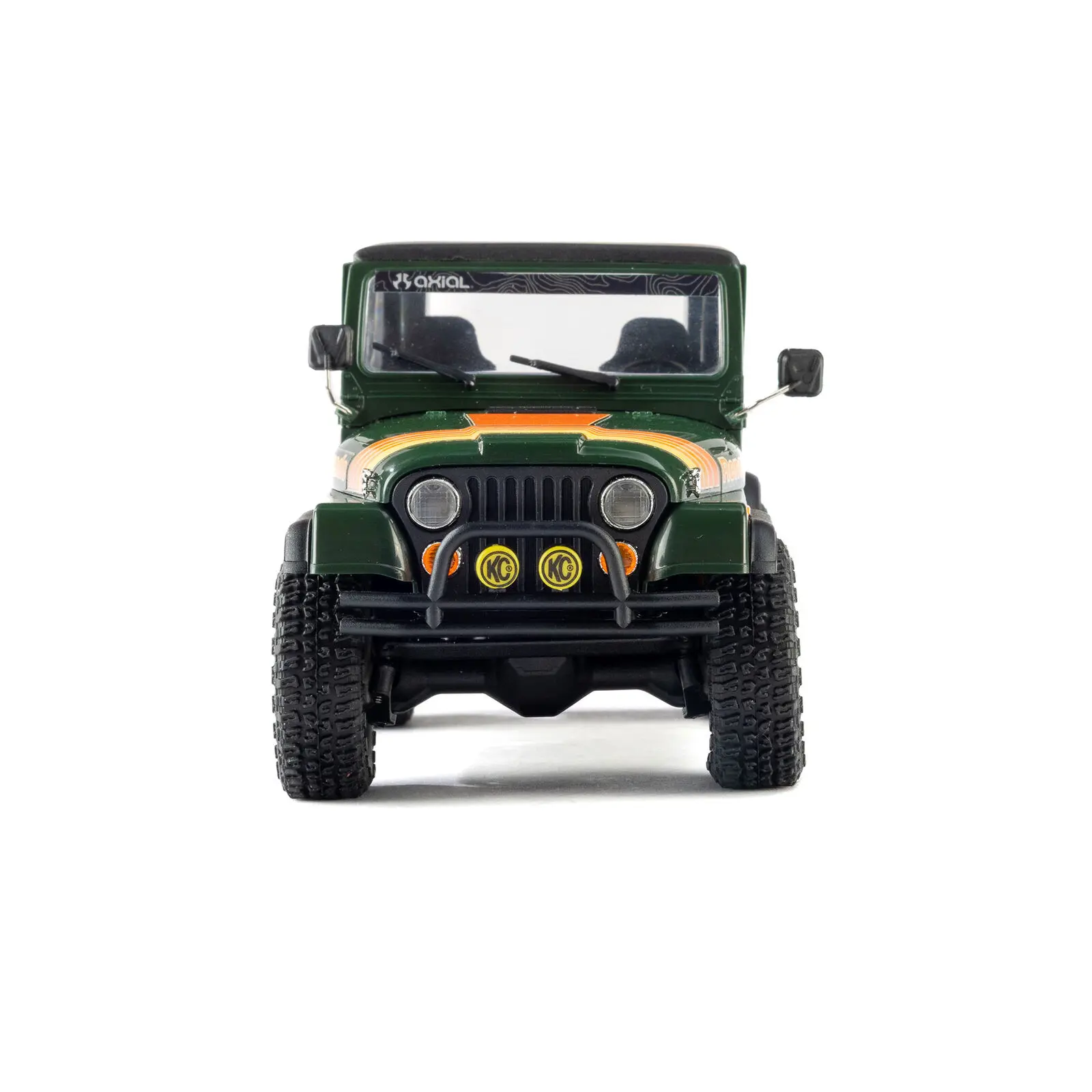 Axial 1/30 SCX30 Jeep CJ-7 Renegade 4X4 RTR Brushed Rock Crawler (Battery & Charger Included), Green - 5