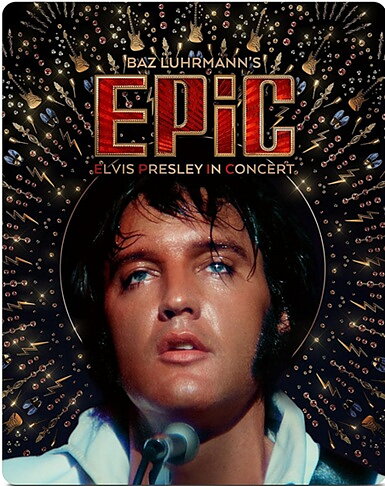 EPiC: Elvis Presley In Concert - Deluxe Steelbook Edition (BLU-RAY 4K ULTRA HD + BLU-RAY)