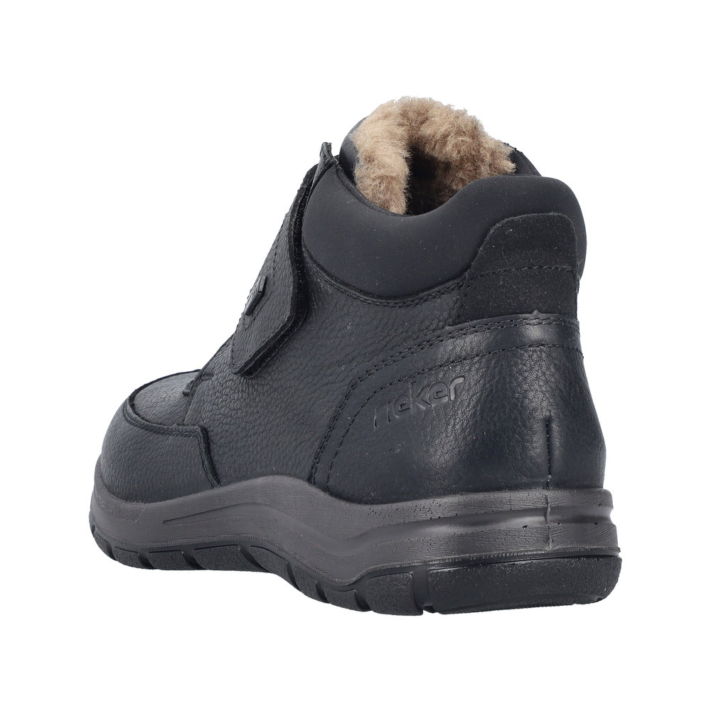 Rieker Herrboots Lammullsfodrad Svart - 3