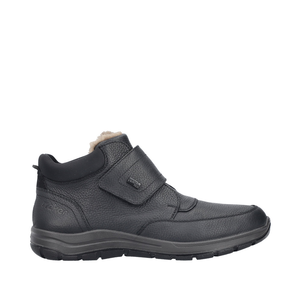 Rieker Herrboots Lammullsfodrad Svart - 9