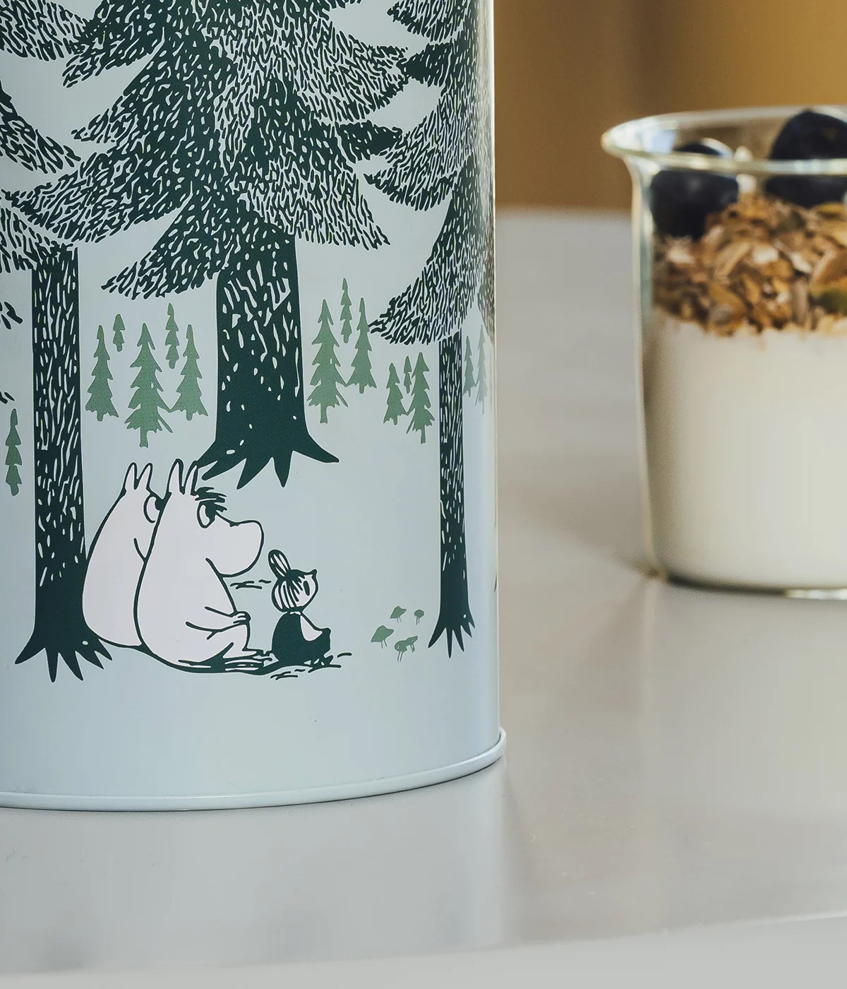 Mumin Plåtburkar 2-Pack 11 & 15 cm - Forest - 4