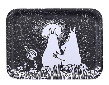 Mumin Bricka 27x20 cm - Vänskap