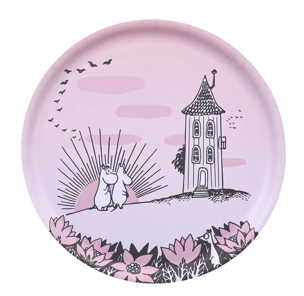 Mumin Bricka 35 cm - Vänskap