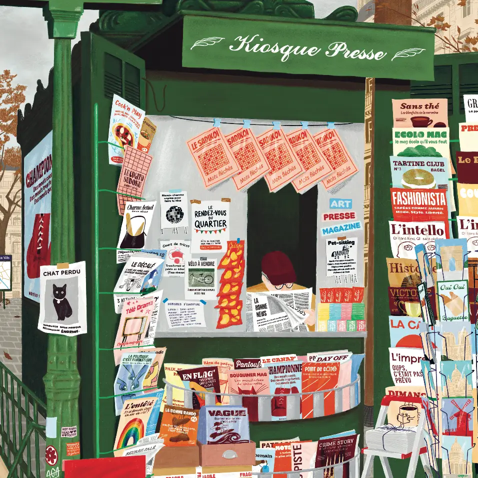 Pussel "The Kiosk" - 2